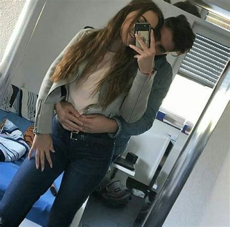 Couple mirror selfie ideas